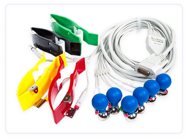 Ecg Cable, Bulb, Clamp & Paper